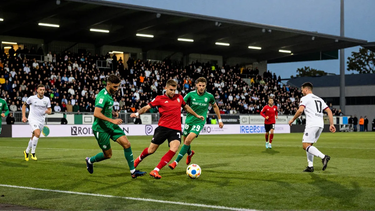 L'AS Saint-Étienne battue par le FC Bienne : un match à deux visages en préparation